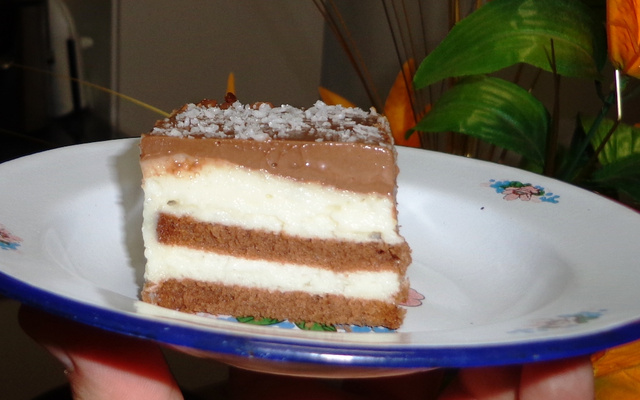 Pavê de coco trufado