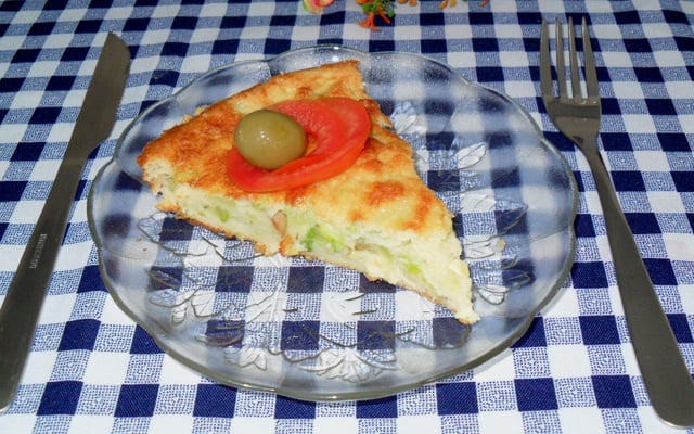 Souflé de abobrinha