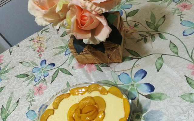 Mousse de pêssego