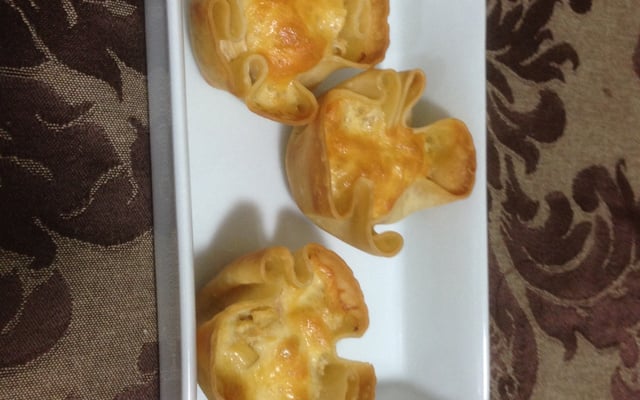 Cestinha de frango com catupiry