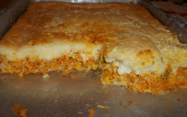 Torta simples de liquidificador
