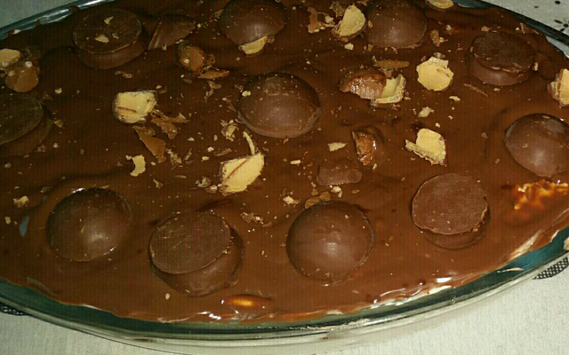 Torta de Bolacha com Nata