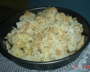 Couve - flor dourada