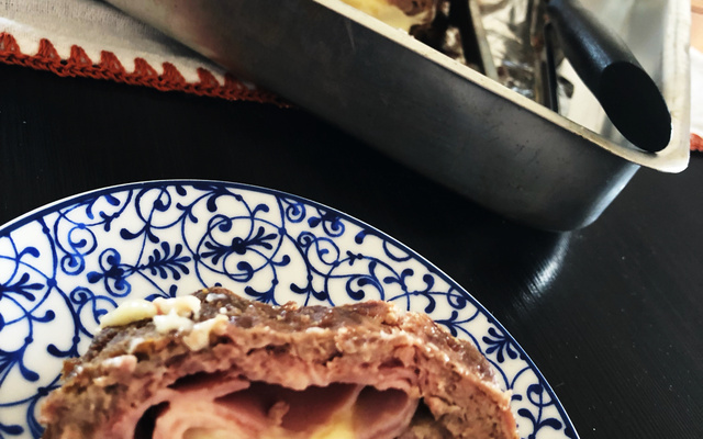 Rocambole de Carne moída