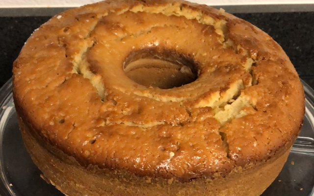 Bolo de creme de milho
