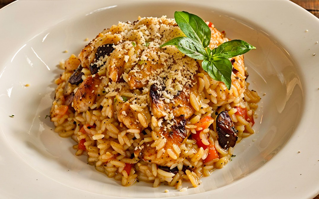 Risoto de frango Tudo Gostoso