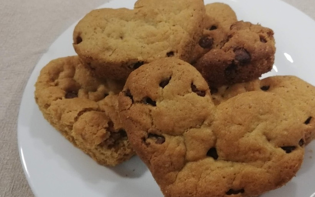 Cookie de chocolate tradicional