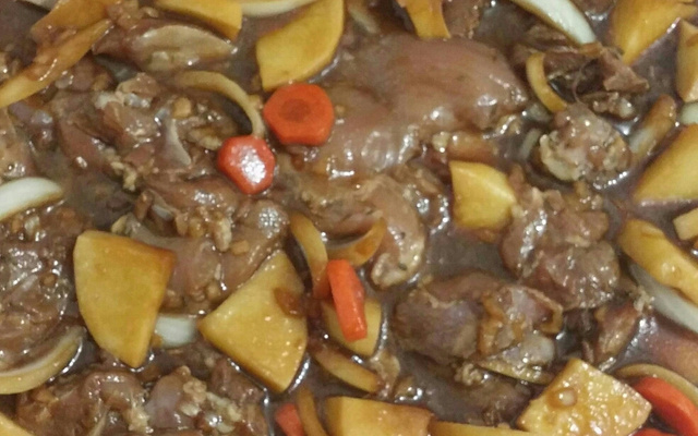 Marinada de frango com shoyu