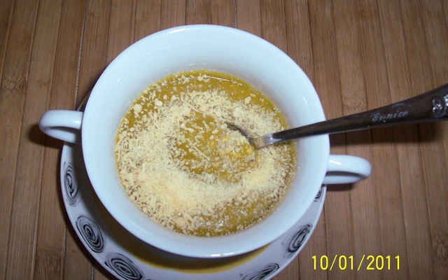 Sopa purê de abóbora cabotiá