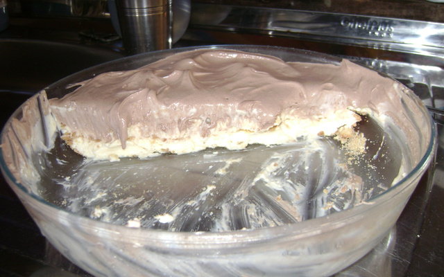 Pavê de limão e chocolate