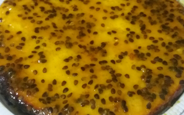 Bolo de maracujá