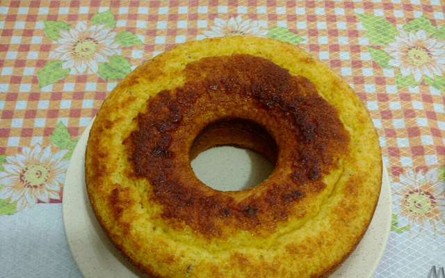 Bolo de fubá simples mas maravilhoso