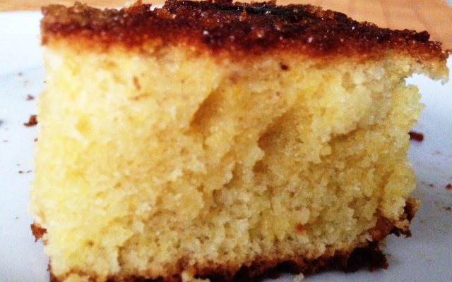 Bolo de Banana de Liquidificador