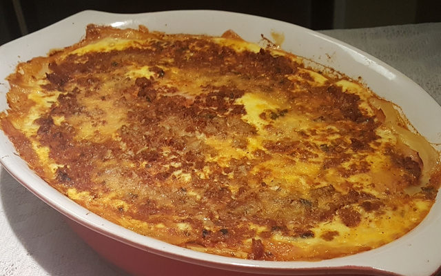 Massa caseira para lasanha