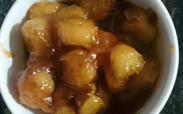 Banana caramelizada (receita simples)