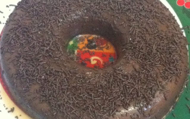 Brigadeirão de micro-ondas