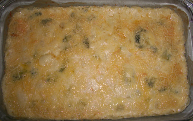Brócolis gratinado