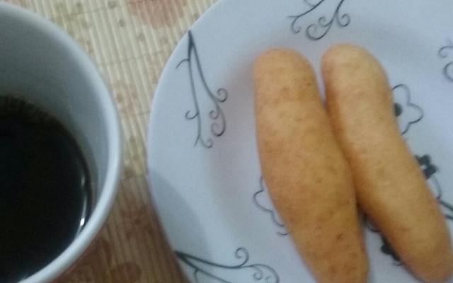 Bolinho de queijo frito