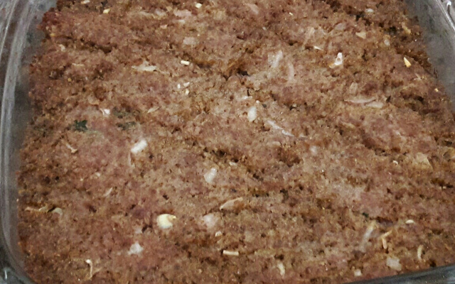 Quibe assado - libanês