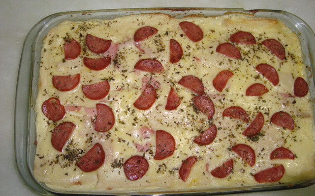 Pizza de pão