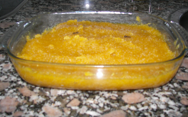 Doce de abóbora com coco