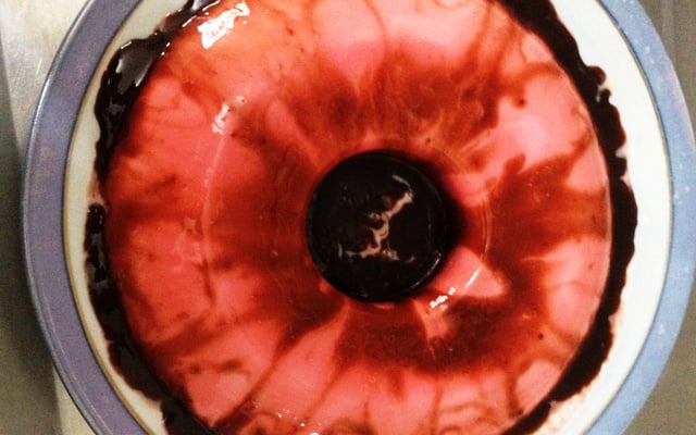 Falso mousse de morango (delicioso)