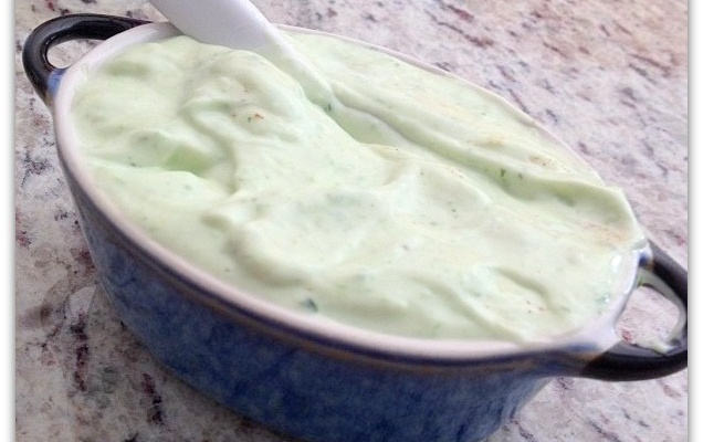 Patê de cheiro-verde com alho