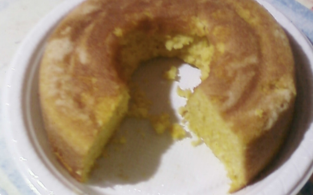 Bolo de milho em conserva