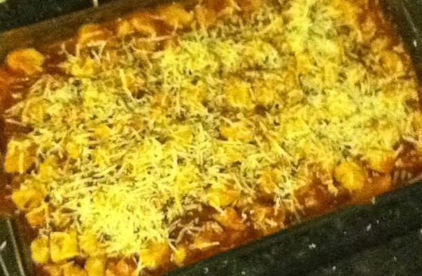 Nhoque de arroz da Lúcia