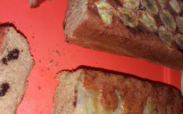 Bolo saudável de banana