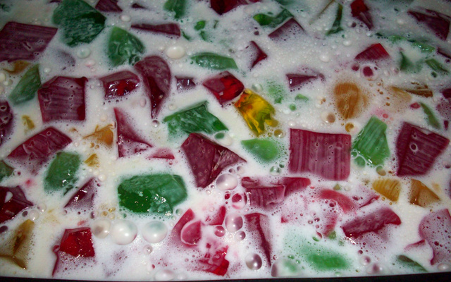 Mosaico de gelatina