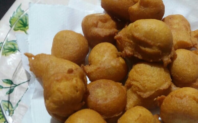Bolinho frito de fubá