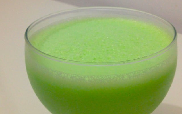 Sobremesa rápida de gelatina