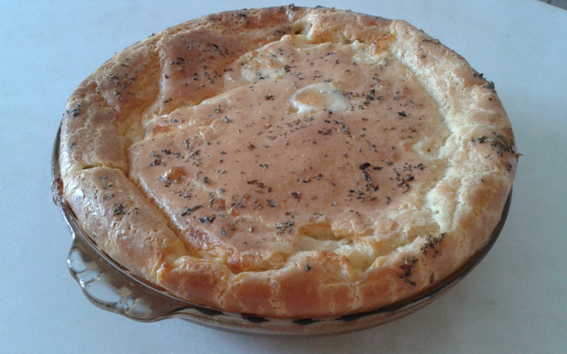 Torta cremosa de cará