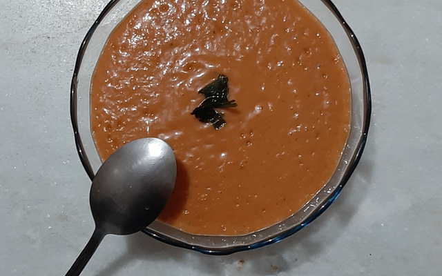 Gaspacho de sopa gelada
