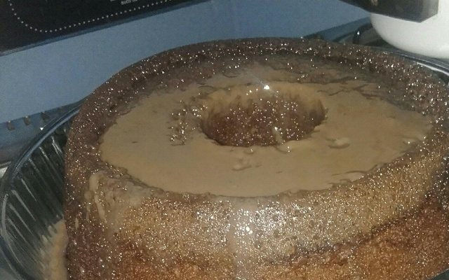 Bolo de chocolate de microondas