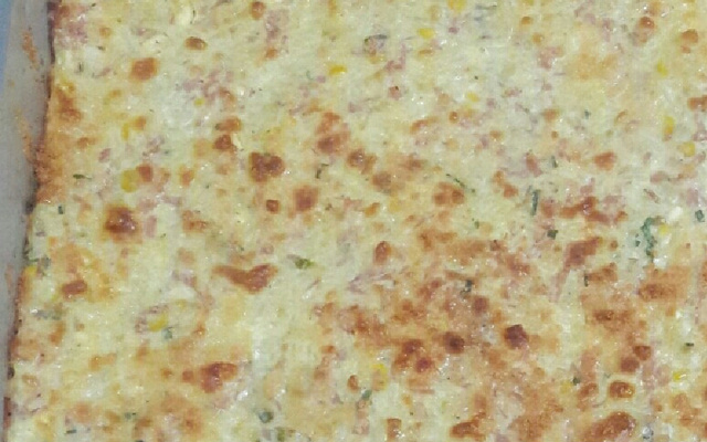 Torta de arroz sobrado