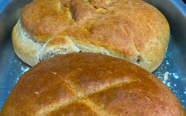 Pão caseiro integral fácil e prático de liquidificador