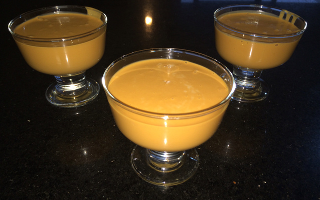 Mousse de doce de leite conaprole