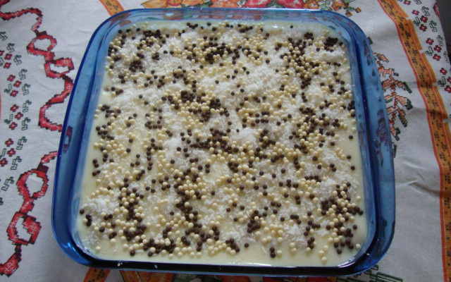 Pavê de chocolate branco