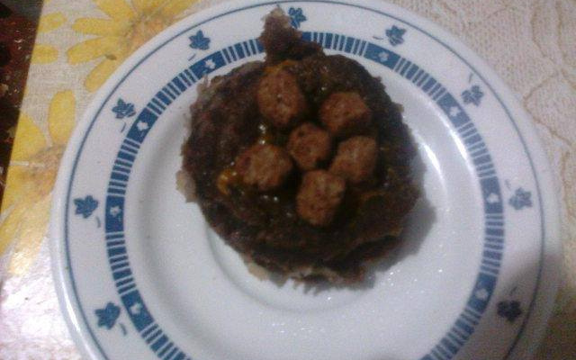 Bolo de caneca de sucrilhos