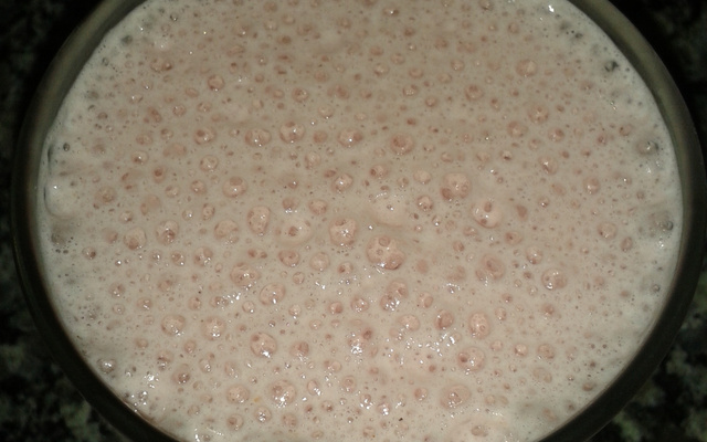 Creme de polpa de morango