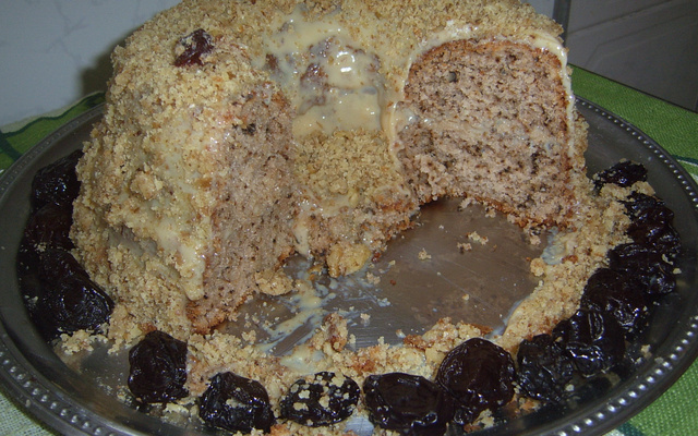 Bolo de nozes especial de Natal