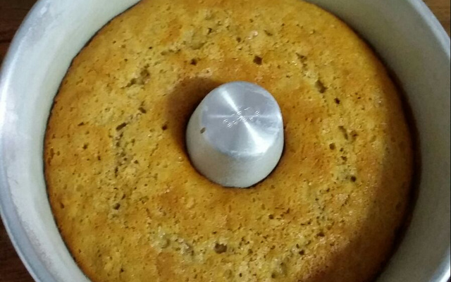 Bolo de fubá integral (super fofo)