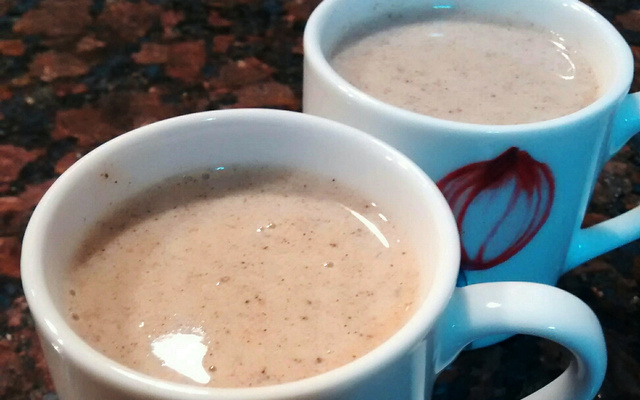 Queimadinha de leite com canela