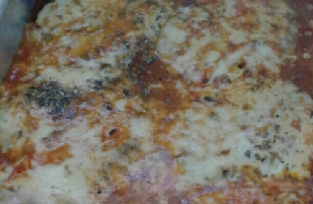 Hambúrguer à parmegiana