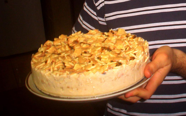 Torta de maracujá diet