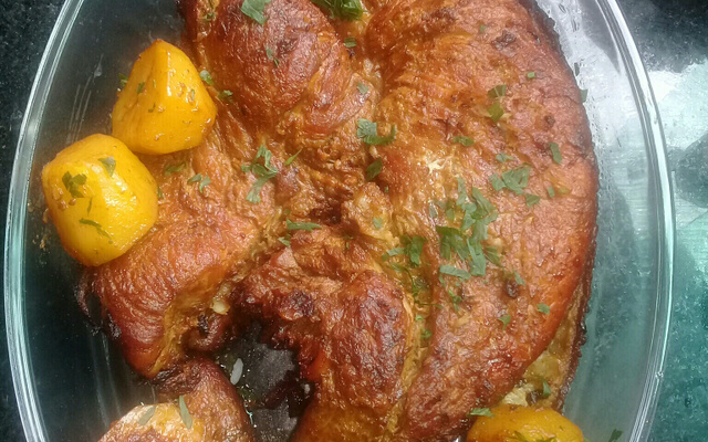Pernil de panela (pedaço inteiro)