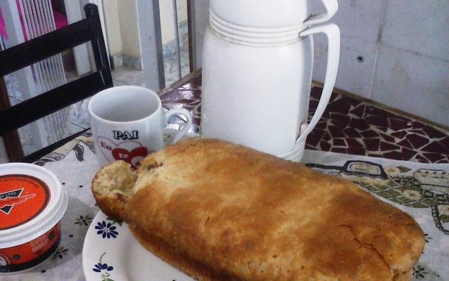 Pão de forma recheado