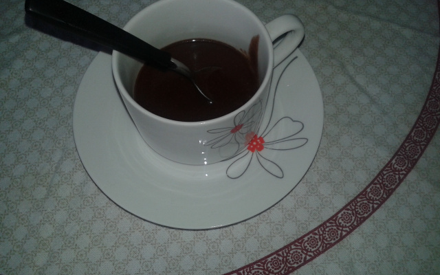 Chocolate quente simples